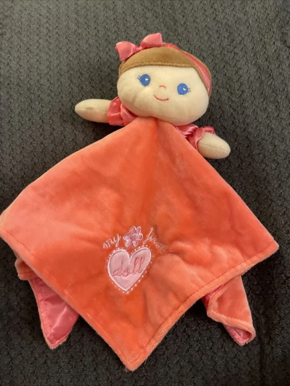 My First Doll Girl Pink Baby Starters Security Blanket D30
